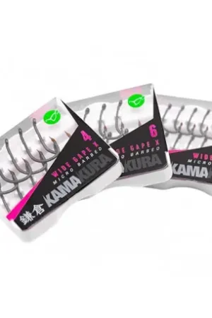 Promotion Saisonnière Hameçon KORDA Kamakura Wipe gape X micro barbed - N°6
