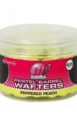 Pas Cher Dumbell MAINLINE Pastel barrel Wafters - Peppered peach 12/15mm