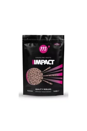 Bouillettes MAINLINE High impact salty squid 10mm- 1kg Authentique