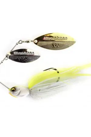 Top Vente Leurre MEGABASS SV-3 Double Willow 21gr White chart