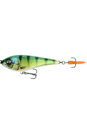 Achat Immédiat Leurre SAVAGE GEAR Deviator swim 12.5cm chrome perch
