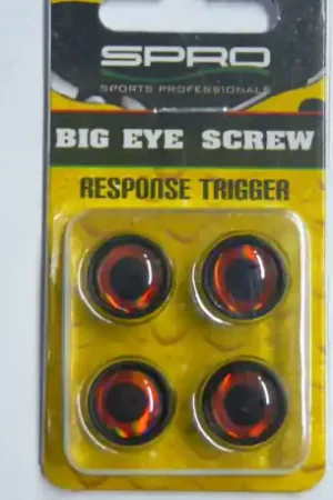 Yeux SPRO Big eye screw 12mm Orange Commander Maintenant