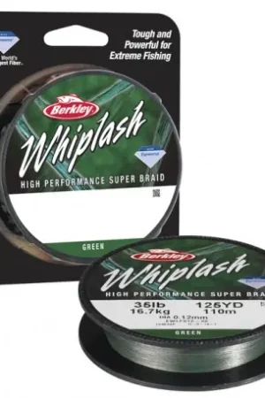 Tresse BERKLEY Whiplash green 0.10mm 14.10kg 110m Petit Prix