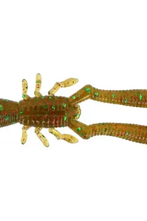 Usine Directe Leurre MEGABASS Bottle shrimp 2.4inch Kasumi green flake