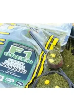 Offre Limitée Amorce SONUBAITS F1 green sweet fishmeal - 2Kg