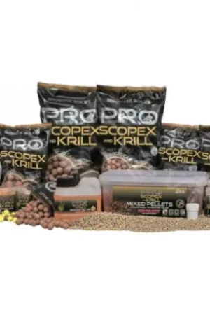 Bouillette STARBAITS Scopex & Krill 14mm - 1Kg Réduction