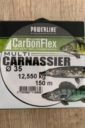Fluorocarbone POWERLINE Multi carnassier 0.35mm 12.55kg 150m Offre Exclusive