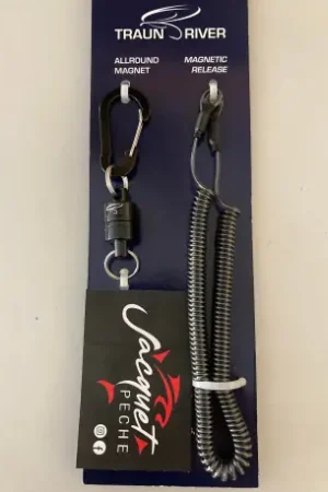 Livraison Express Clip Epuisette TRAUN RIVER Magnétique Force Noir