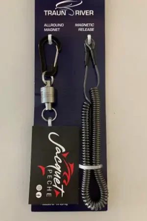 Vente Directe Clip Epuisette TRAUN RIVER Magnétique Force Gun Metal