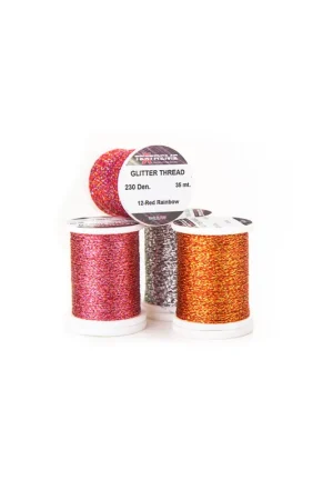 Achat Immédiat Glitter Thread TEXTREME Jaune 230 Den. 35Mt