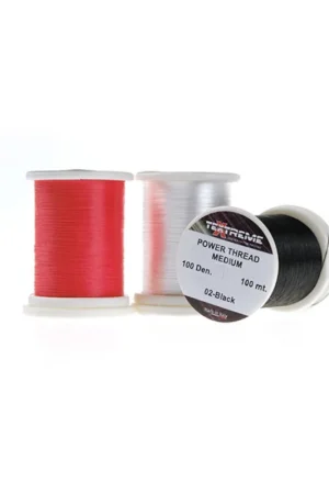 Power Thread TEXTREME Medium Noir 100 Denier 100Mt Marque