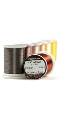 Remise Nylon Flat Waxed TEXTREME Blanc 210 Denier 100Mt