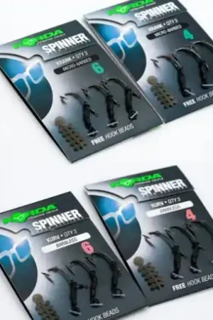 Authentique Hameçons KORDA Spinner Kurv avec micro ardillon - Taille 4