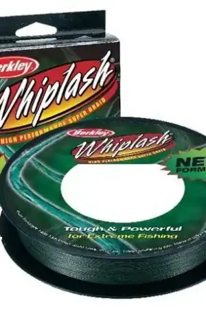 Tresse BERKLEY Whiplash 0.12mm 16.7kg 270m Vert Dernière Chance