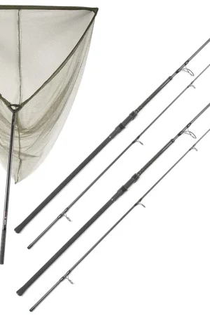 Pack 2 cannes Nomad Xtr 10' 3 Lbs 1/2 + 1 épuisette Nomad Xtr Landing net Prix Réduit