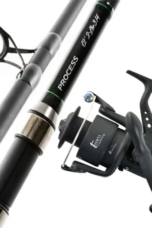 Ensemble Team Carpfishing 12' 2.75lb Process+ Moulinet 6000fs Meilleure Vente