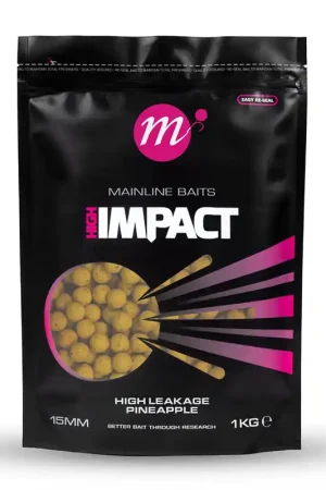 Bouillettes Mainline Hi Impact High Leakage Pineapple 1kg Marque