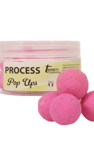 Pop-Up Team Carpfishing Fraise 14 mm Paiement Sécurisé