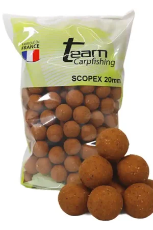 Bouillettes Team Carpfishing Scopex 20 mm Prix Promo