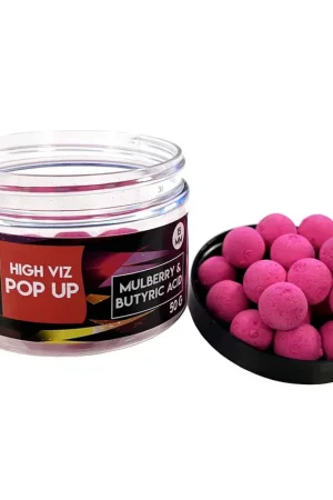 Commander Vite Bouillettes flottantes carpe mack2 fluo pop up Mulberry n'butyric 15mm 50g