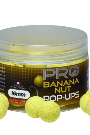 Bouillettes Starbaits Pro Banana Nut Pop up 16 mm 50 g Commander Maintenant