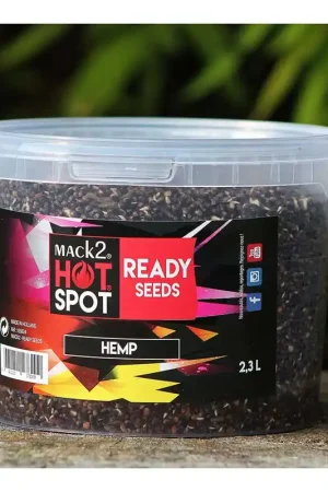 Haute Qualité Graine cuite carpe mack2 ready made hemp 2.3l