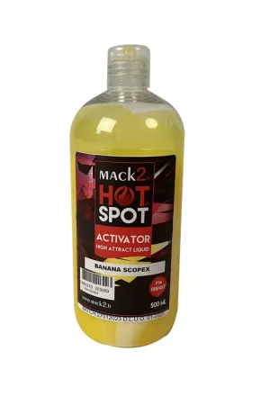 Satisfait Ou Remboursé Booster carpe mack2 activator scopex banana 500ml