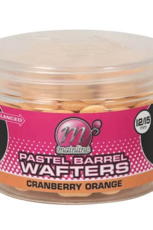 Marque Bouillettes équilibrées carpe mainline wafter barrels cranberry orange 12/15mm