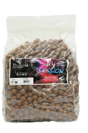 Solde Bouillettes Mack2 Session Peach Black Pepper 20 mm 10 kg