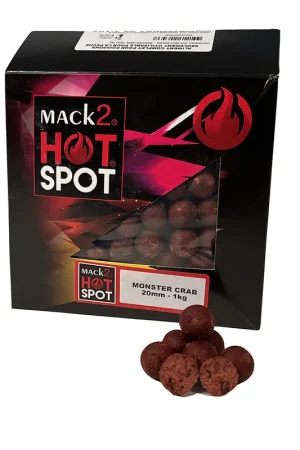 Offre Spéciale Bouillettes carpe mack2 Monster Crab boilies 1kg