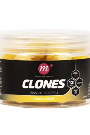 Nouvel Arrivage Pop-Ups Mainline Clones Sweetcorn 13mm 150ml