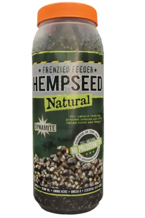 Populaire Graines cuites carpe dynamite baits frenzied hempseed 2.3kg