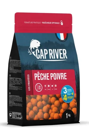 Meilleur Choix Bouillettes Cap River Pêche Poivre 1kg