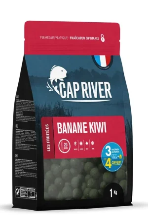 Bouillettes Cap River Banane Kiwi 1kg Petit Prix