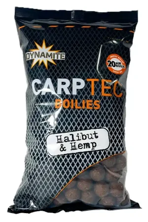 Réduction Bouillettes Dynamite Baits CarpTec Halibut & Hemp 900g