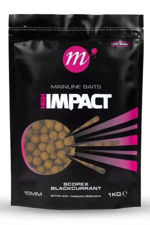 Bouillettes Mainline Hi Impact Scopex Blackcurrant 1kg Meilleur Choix