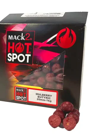 Offre Exclusive Bouillettes carpe mack2 mulberry n' butyric 1 kg
