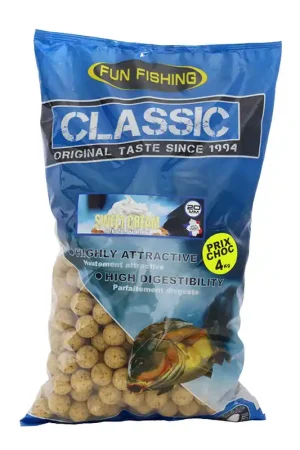 Bouillettes Fun Fishing Classic Sweet Cream 20mm 4kg Acheter Direct