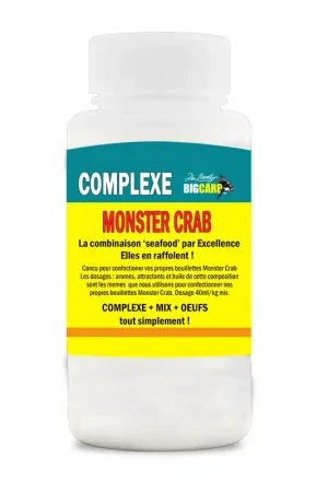 Arôme Big Carp Complexe Monster Crab 250 ml Offre Spéciale