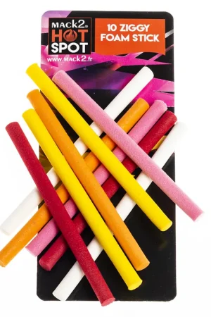 Expédition Rapide Tubes de mousse carpe mack2 ziggy foam stick x 10