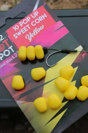 Grains de maïs artificiels carpe mack2 pop up sweet corn (x10) Pas Cher