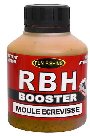 Booster Fun Fishing RBH Moule Écrevisse 250ml Bon Plan