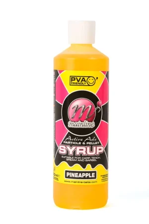 Liquide de trempage carpe mainline pineapple juice syrup Dernier Modèle