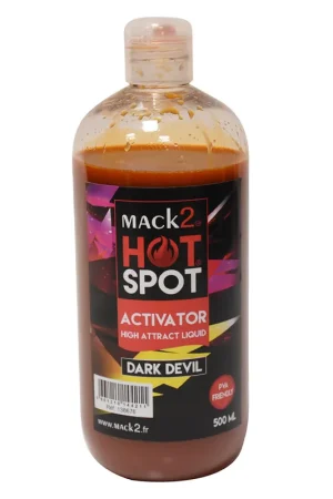 Vente Directe Booster carpe mack2 activator hot spot dark devil 500ml