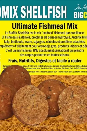Farine Mix Big Carp BioMix Shellfish 2.5 kg Solde