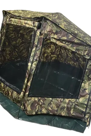 Abri Mack2 Carp Addict Camo Brolly System Haute Qualité