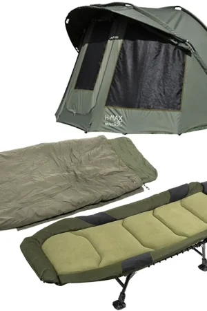 Pack Bivouac Bed chair + Biwy + Sleeping Bac H Max Prix Promo