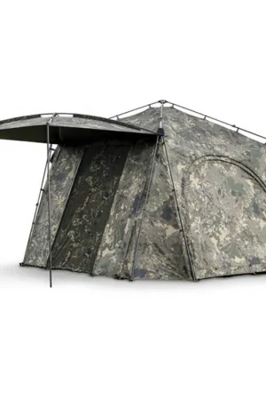 Biwy Nash Bank Life Gazebo Base Camp Camo Pro Expédition Rapide