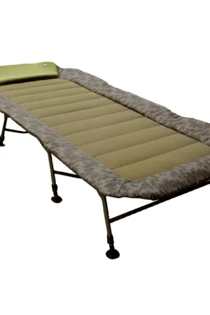 Meilleure Vente Bedchair Carp Spirit Blax Camo Bed 8
