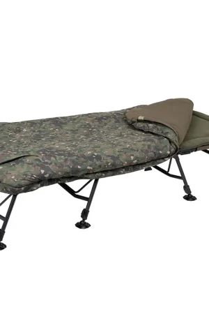 Bedchair Trakker RLX8 Wide Camo Bed System Meilleur Prix